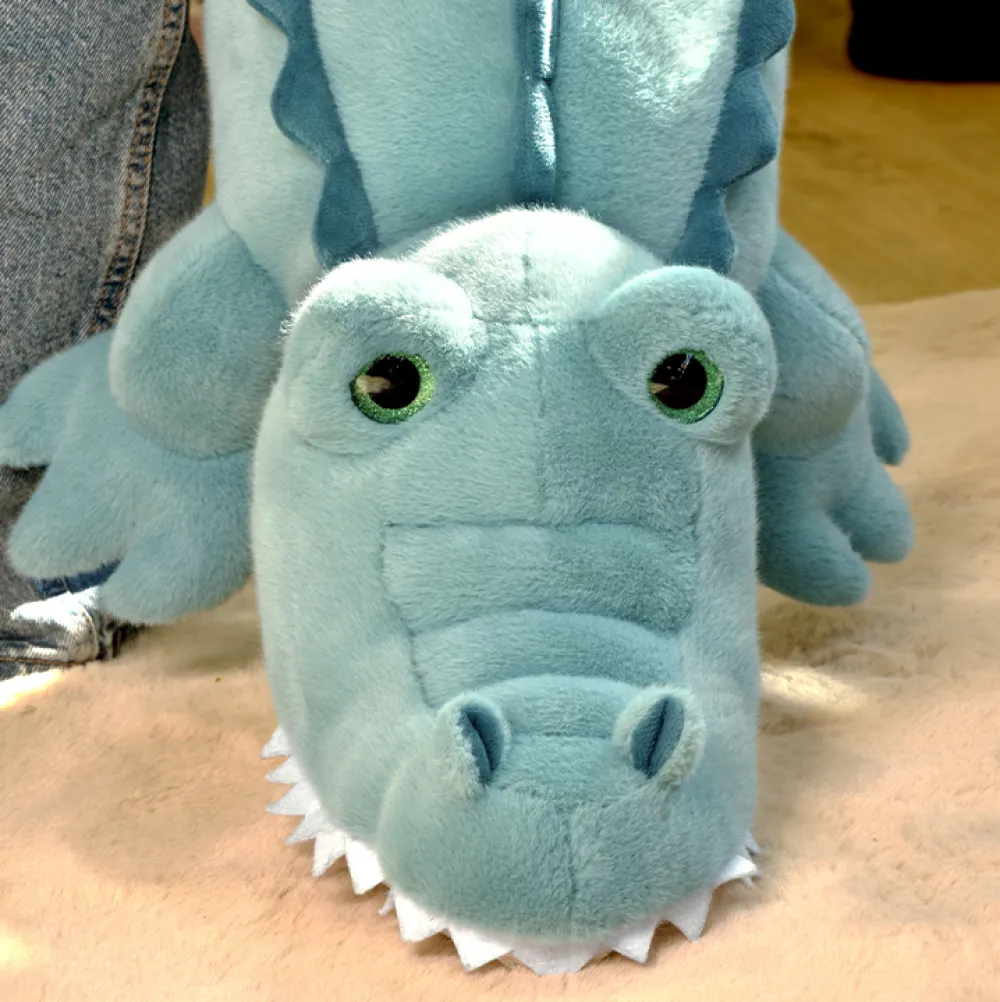 Histoire d'Ours Dans La Forêt Tropicale|Les Peluches Géantes^Crocodile peluche allongé - 60 cm