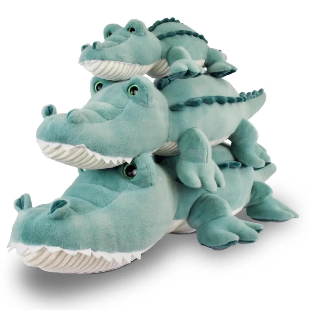 Histoire d'Ours Dans La Forêt Tropicale|Les Peluches Géantes^Crocodile peluche allongé - 60 cm