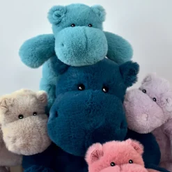 Histoire d'Ours Les Hippos Hip'^Hippo Peluche 40cm - - XL