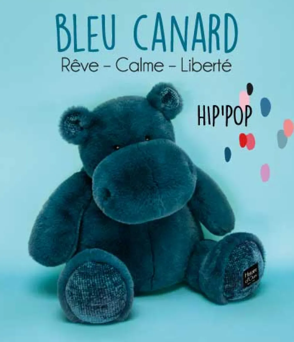 Histoire d'Ours Les Hippos Hip'^Hippo Peluche 25cm - - L