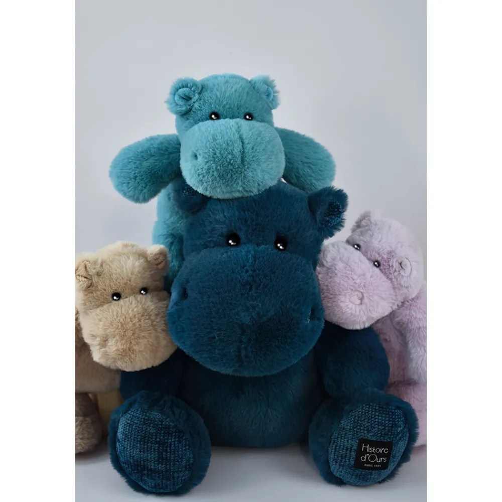 Histoire d'Ours Les Hippos Hip'^Hippo Peluche 25cm - - L