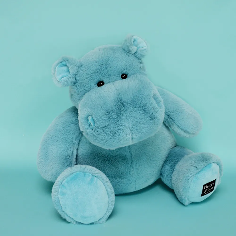 Histoire d'Ours Les Hippos Hip'^Hippo Peluche 25cm - - L