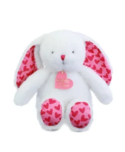 Histoire d'Ours Les Lapins^LAPIN JE T'AIME en sac cadeau - 25 cm