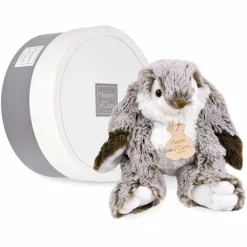 Histoire d'Ours Les Lapins^Lapin Marius - Gris chaud - 20 cm