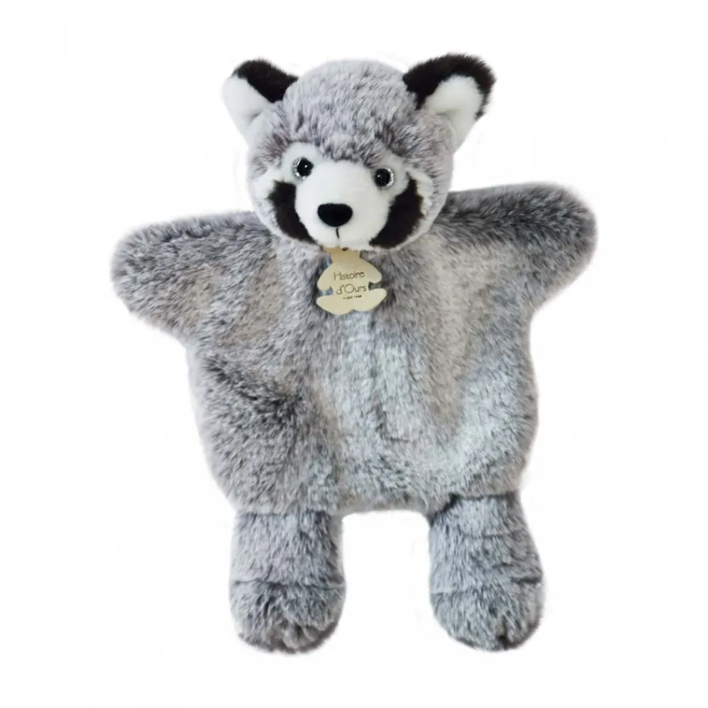 Histoire d'Ours Les Marionnettes^Marionnette à Main Panda Gris - 25 cm
