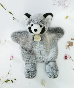 Histoire d'Ours Les Marionnettes^Marionnette à Main Panda Gris - 25 cm