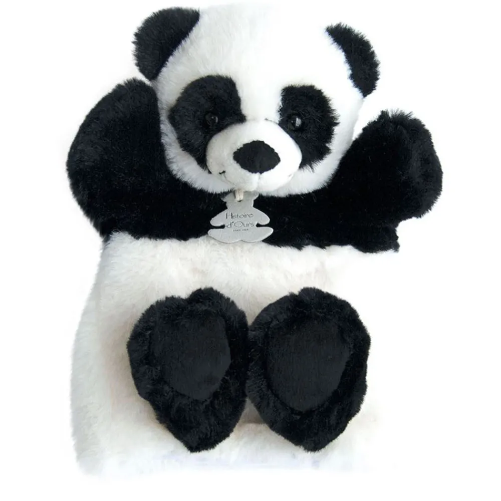 Histoire d'Ours Les Marionnettes^Marionnette à Main Panda et blanc - 25 cm