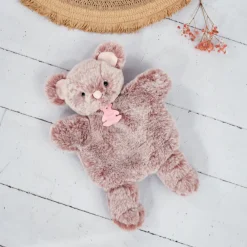 Histoire d'Ours Autres Animaux De La Ferme|Les Marionnettes^Marionnette à Main Souris Rose - 25 cm