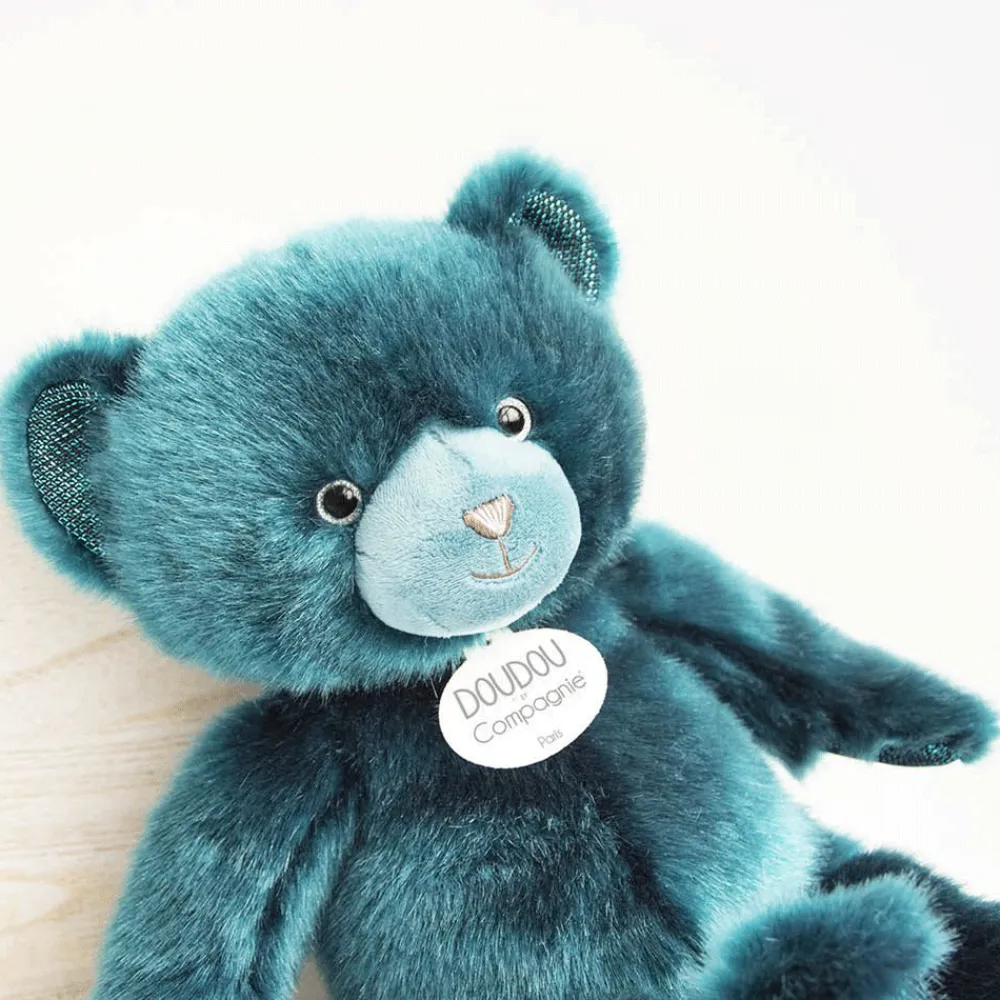 Histoire d'Ours Collection La Peluche^Ours collection Bleu Paon - Bleu paon- 30 cm