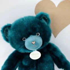 Histoire d'Ours Collection La Peluche^Ours collection Bleu Paon - Bleu paon- 30 cm