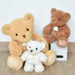 Histoire d'Ours Titours Et Bellydou|Les Peluches Géantes^Ours en Peluche Blanc - 50 cm