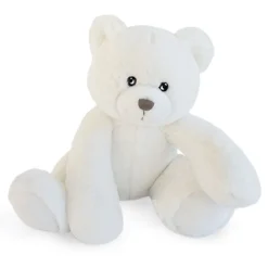 Histoire d'Ours Les Animaux Du Grand Froid^Ours en Peluche blanc cassé - 35 cm