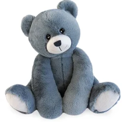 Histoire d'Ours Les Ours Et Cie^Ours en Peluche Bleu Jean - 35 cm