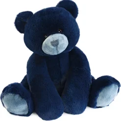 Histoire d'Ours Les Ours Et Cie^Ours en Peluche Bleu Marine - 35 cm