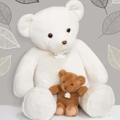 Histoire d'Ours Les Peluches Géantes^Ours en Peluche Géant Blanc - 135 cm