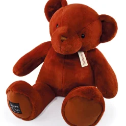 Histoire d'Ours Le Nounours^Ours en peluche geant marron roux assis - LE NOUNOURS - 75 cm