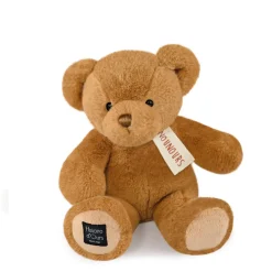 Histoire d'Ours Le Nounours^Ours en peluche marron clair assis - LE NOUNOURS - 28 cm