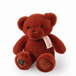 Histoire d'Ours Le Nounours^Ours en peluche marron roux assis - LE NOUNOURS - 28 cm
