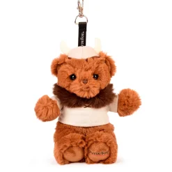 Histoire d'Ours Les Ours Et Cie^Ours Viking en peluche - Puy du Fou - Porte cle 15 cm