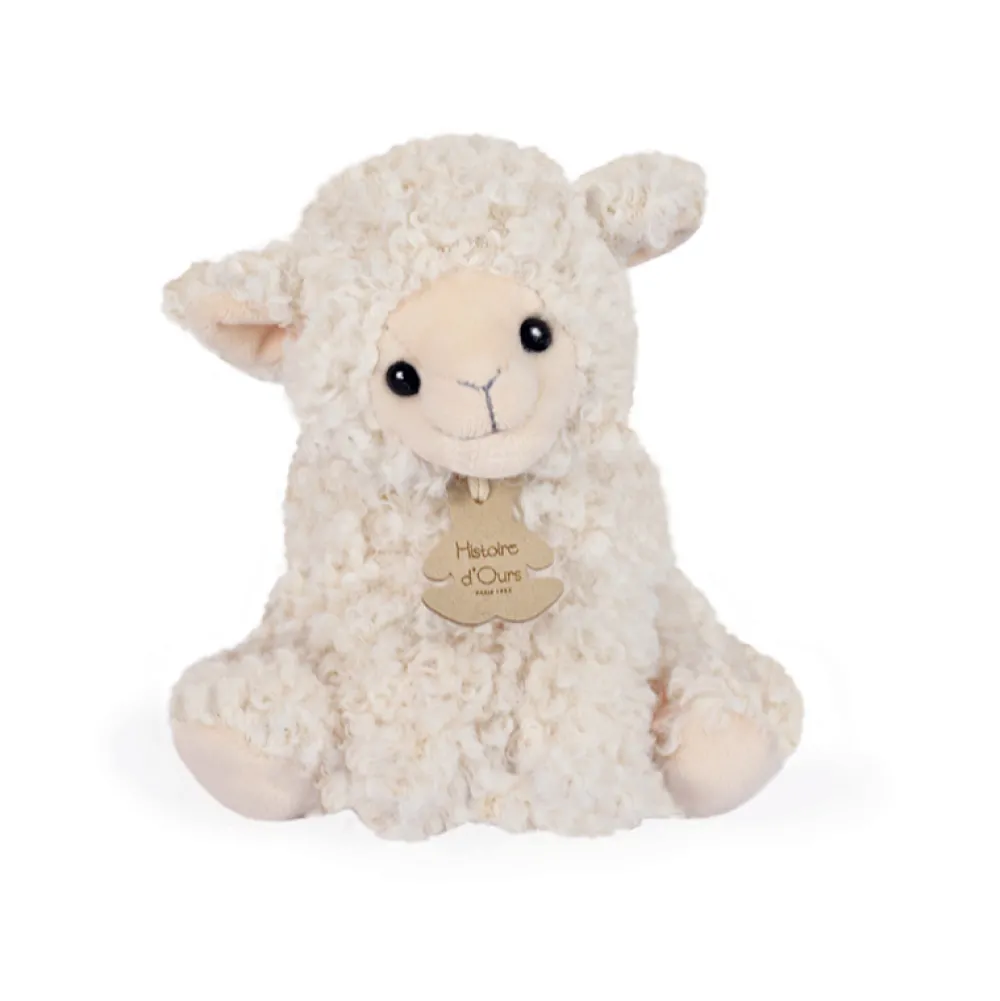 Histoire d'Ours Autres Animaux De La Ferme^Peluche Agneau Vintage - - 20 cm