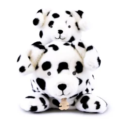 Histoire d'Ours Les Chiens & Les Chats^Peluche allongee chien dalmatien leste - Les P'tits Relax - 22 cm