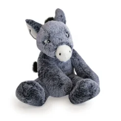 Histoire d'Ours Autres Animaux De La Ferme^Peluche Ane Bleu - 40 cm