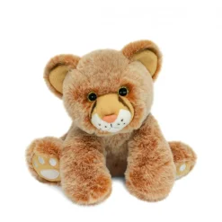 Histoire d'Ours Dans La Savane^Peluche Bébé Lion Marron - 18 cm