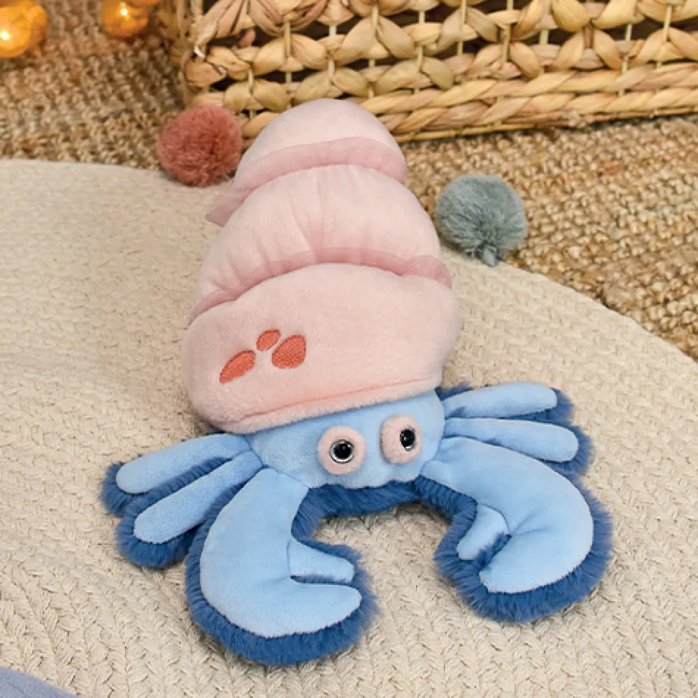 Histoire d'Ours Trésors Marins^Peluche Bernard l'Hermite - 26 cm