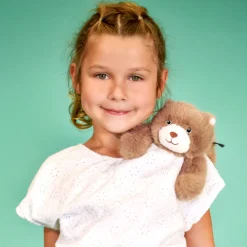 Histoire d'Ours Peluches Bien-Être|Les Ours Et Cie^Peluche bien être - Ours en peluche magnétique - 30 cm