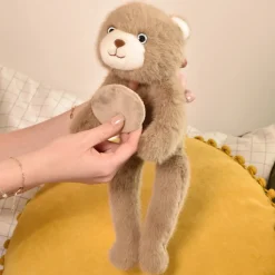 Histoire d'Ours Peluches Bien-Être|Les Ours Et Cie^Peluche bien être - Ours en peluche magnétique - 30 cm