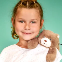 Histoire d'Ours Peluches Bien-Être|Les Ours Et Cie^Peluche bien être - Ours en peluche magnétique - 30 cm