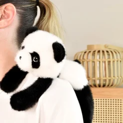 Histoire d'Ours Peluches Bien-Être|Dans La Forêt Tropicale^Peluche bien être - Panda en peluche magnétique et blanc - 30 cm