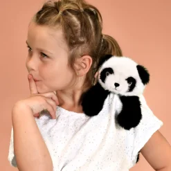 Histoire d'Ours Peluches Bien-Être|Dans La Forêt Tropicale^Peluche bien être - Panda en peluche magnétique et blanc - 30 cm