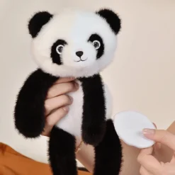 Histoire d'Ours Peluches Bien-Être|Dans La Forêt Tropicale^Peluche bien être - Panda en peluche magnétique et blanc - 30 cm