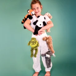 Histoire d'Ours Peluches Bien-Être|Dans La Forêt Tropicale^Peluche bien être - Panda en peluche magnétique et blanc - 30 cm
