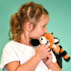 Histoire d'Ours Peluches Bien-Être|Dans La Forêt Tropicale^Peluche bien être - panda roux en peluche magnétique - 30 cm