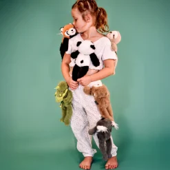 Histoire d'Ours Peluches Bien-Être|Dans La Forêt Tropicale^Peluche bien être - panda roux en peluche magnétique - 30 cm