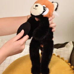 Histoire d'Ours Peluches Bien-Être|Dans La Forêt Tropicale^Peluche bien être - panda roux en peluche magnétique - 30 cm