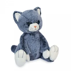 Histoire d'Ours Les Chiens & Les Chats^Peluche chat bleu 25 cm