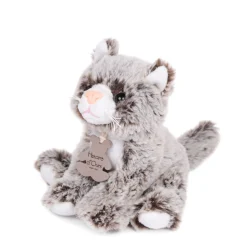 Histoire d'Ours Les Chiens & Les Chats^Peluche Chat Marron - 15 cm