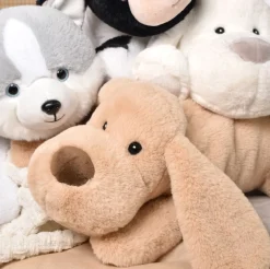 Histoire d'Ours Les Chiens & Les Chats^Peluche Chien - 40 cm - Les Allongés Stretch