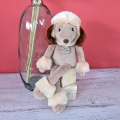 Histoire d'Ours Les Chiens & Les Chats^Peluche chien Caniche 30 cm - Les Ébouriffés