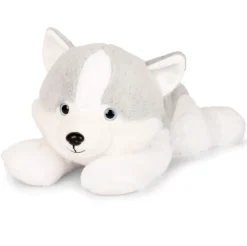 Histoire d'Ours Les Chiens & Les Chats^Peluche Chien Husky - 40 cm - Les Allongés Stretch