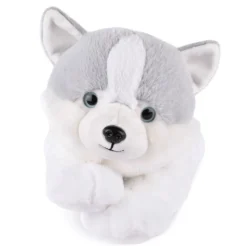 Histoire d'Ours Les Chiens & Les Chats^Peluche Chien Husky - 40 cm - Les Allongés Stretch