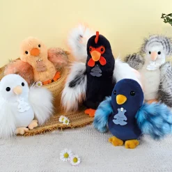 Histoire d'Ours Autres Animaux De La Ferme^Peluche coq
