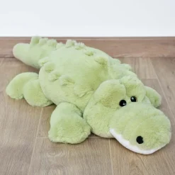 Histoire d'Ours Les Peluches Géantes^Peluche Crocodile géant Vert - 80 cm
