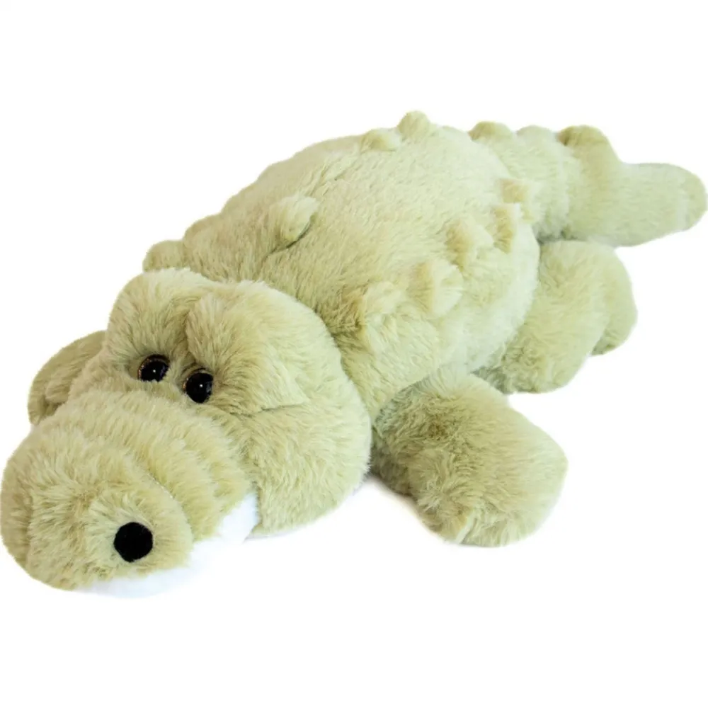 Histoire d'Ours Dans La Forêt Tropicale^Peluche Crocodile Vert - 60 cm