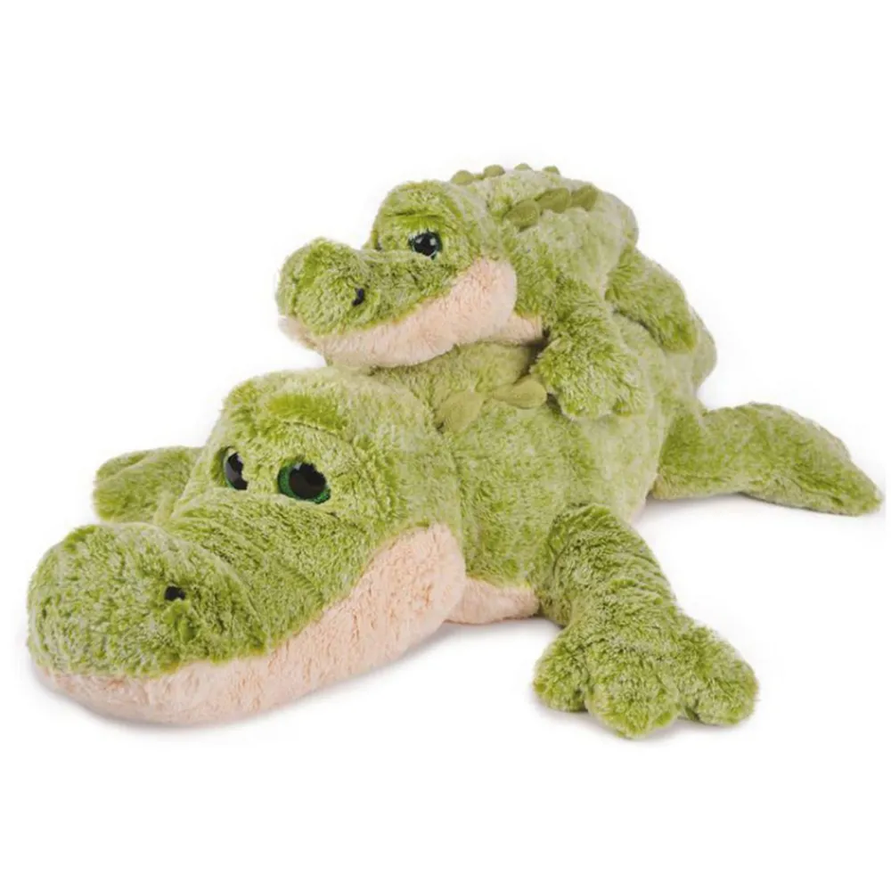 Histoire d'Ours Dans La Forêt Tropicale^Peluche Crocodile - 40 cm