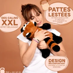 Histoire d'Ours Peluches Bien-Être|Les Fantastiques^Peluche dinosaure lesté - 40 cm - Podcoll
