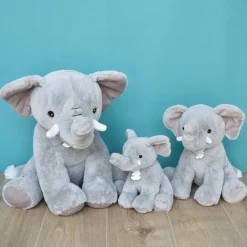 Histoire d'Ours Dans La Savane^Peluche Eléphant' Dou - 25 cm